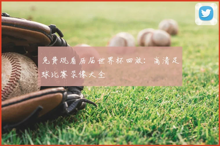 免费观看历届世界杯回放:高清足球比赛录像大全